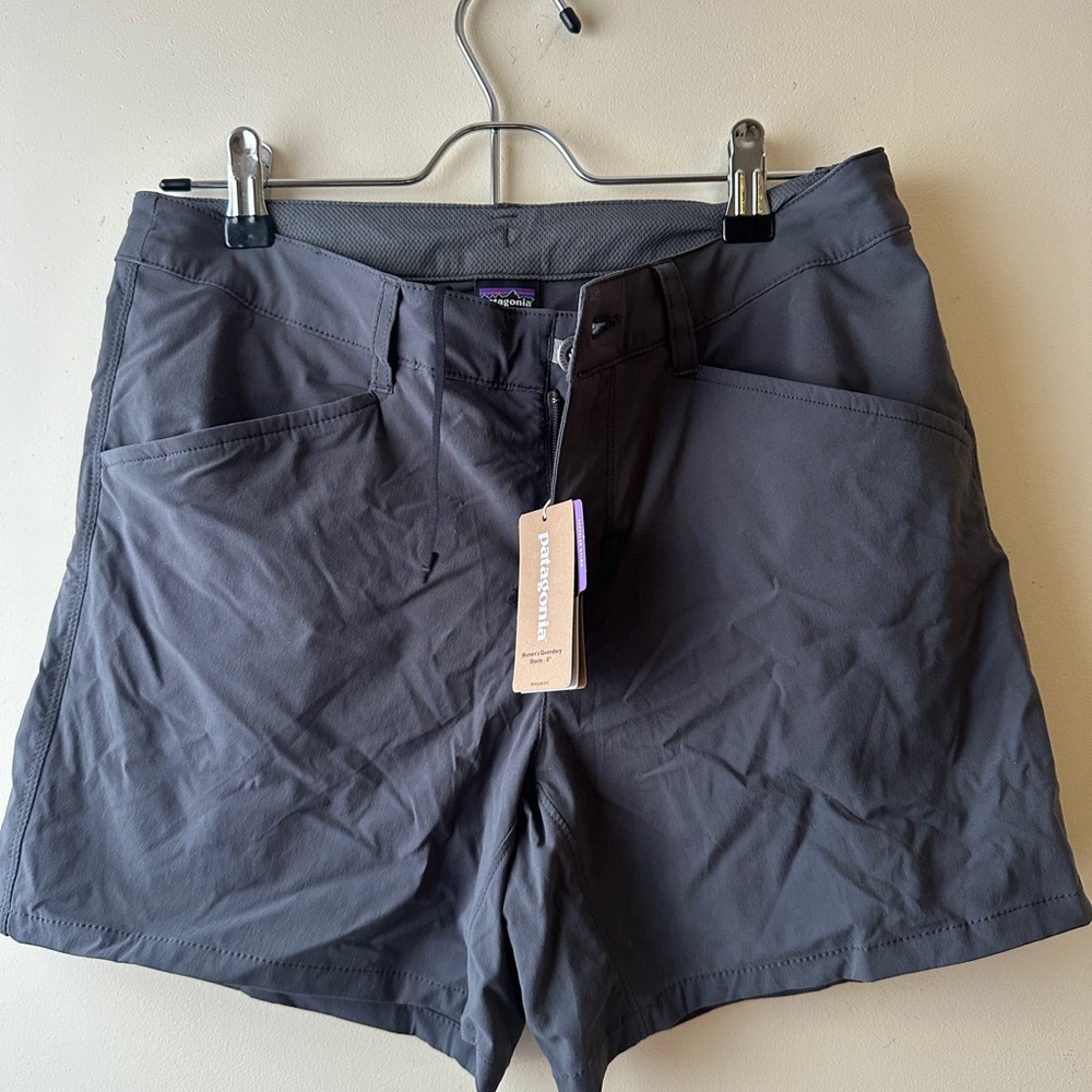 Patagonia Women's Charcoal Cargo Shorts